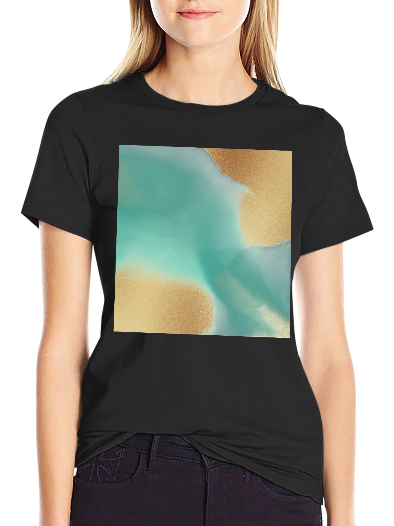 Modern Art Print T-Shirt