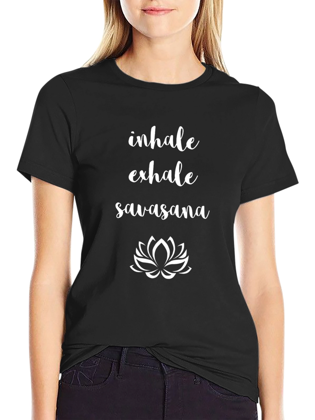 Inhale Exhale Savasana Graphic Tee