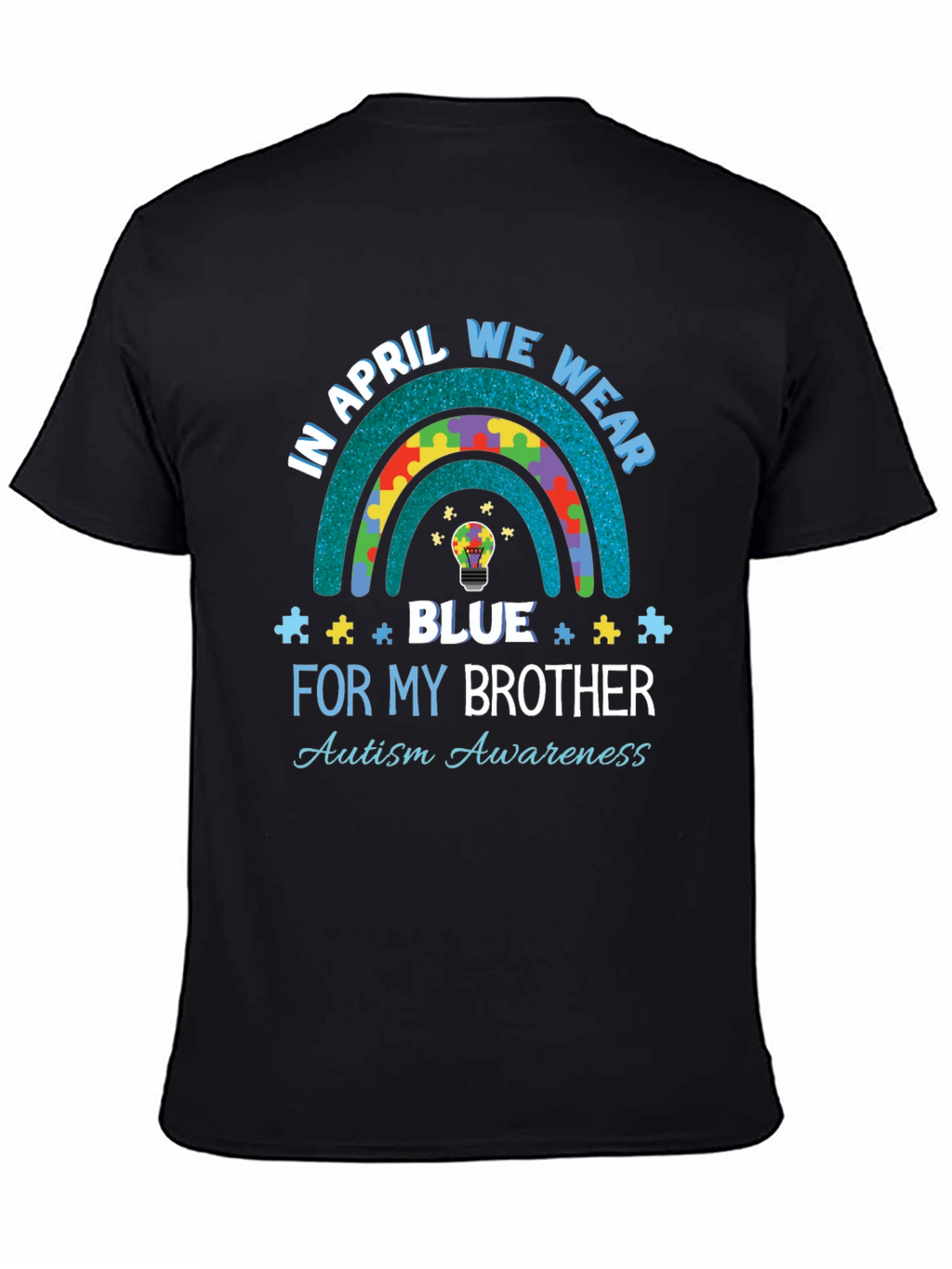 Autism Awareness T-Shirt - In April We Wear Blue