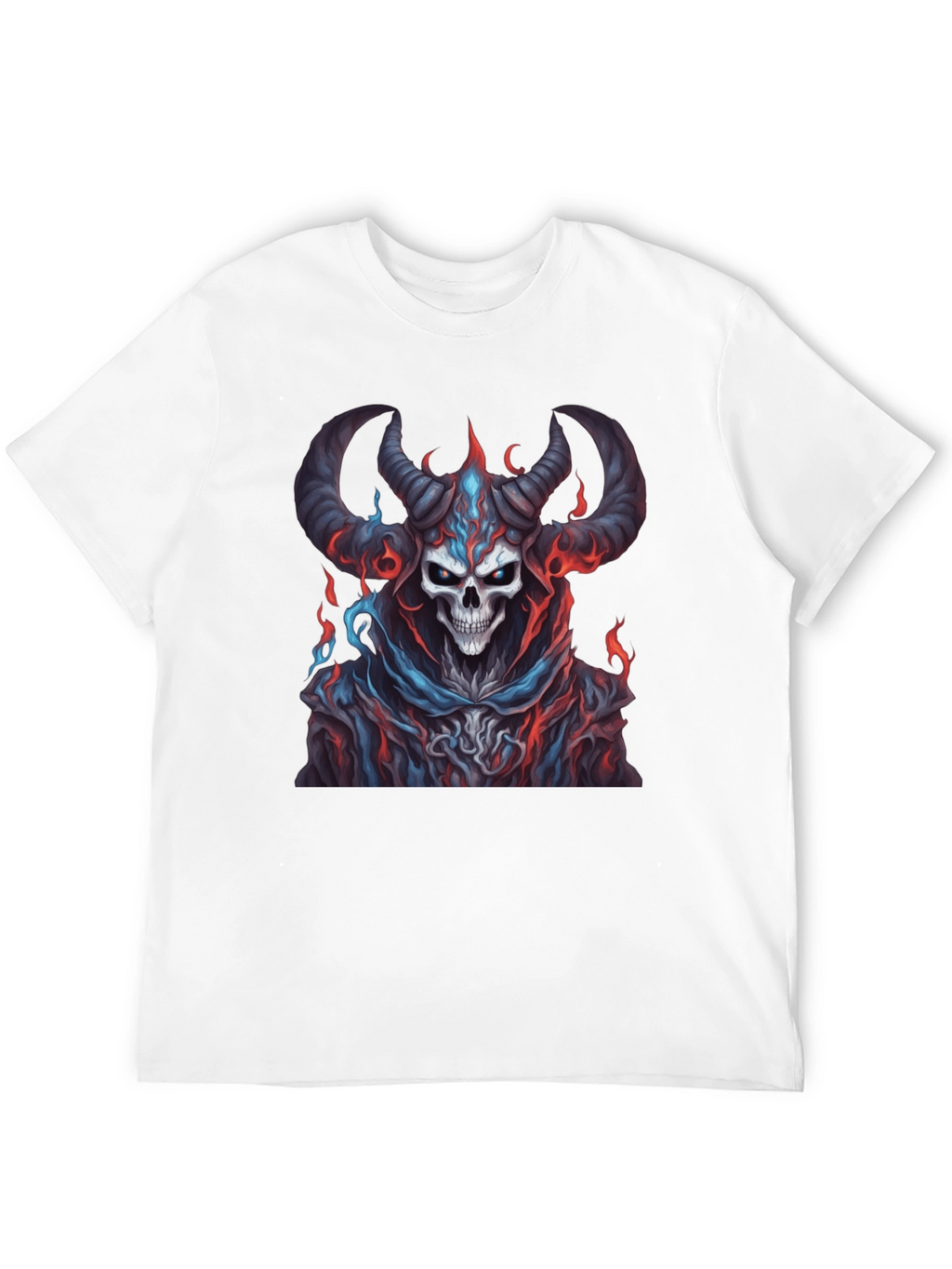 Skull Devil Graphic Black T-Shirt