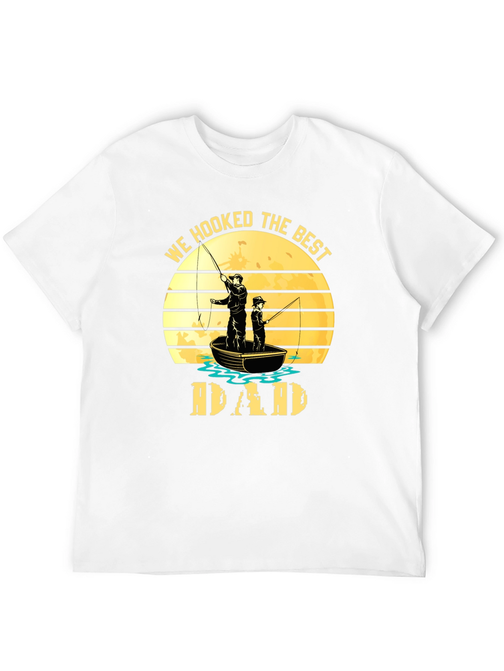 Best Dad Fishing T-Shirt Fathers Day