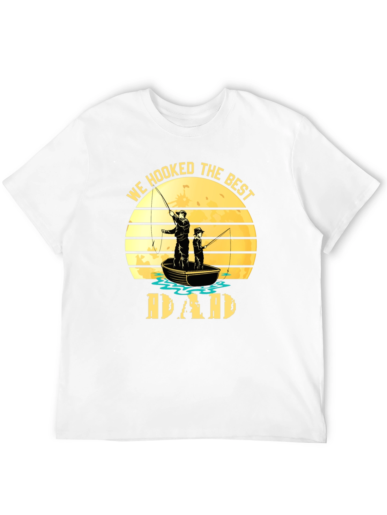 Best Dad Fishing T-Shirt Fathers Day