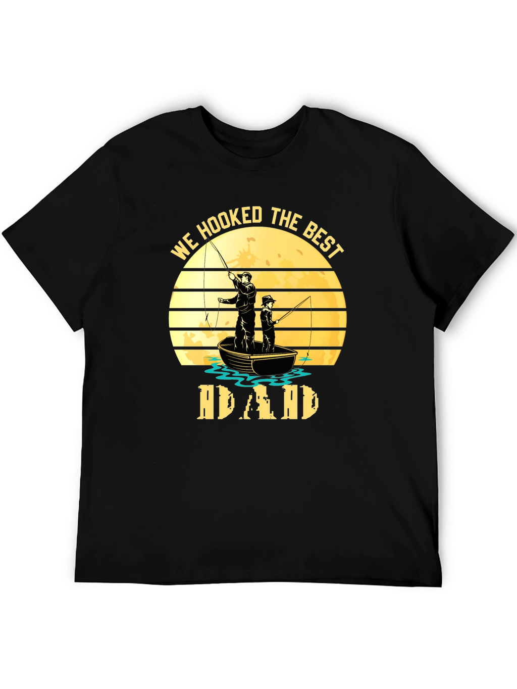 Best Dad Fishing T-Shirt Fathers Day