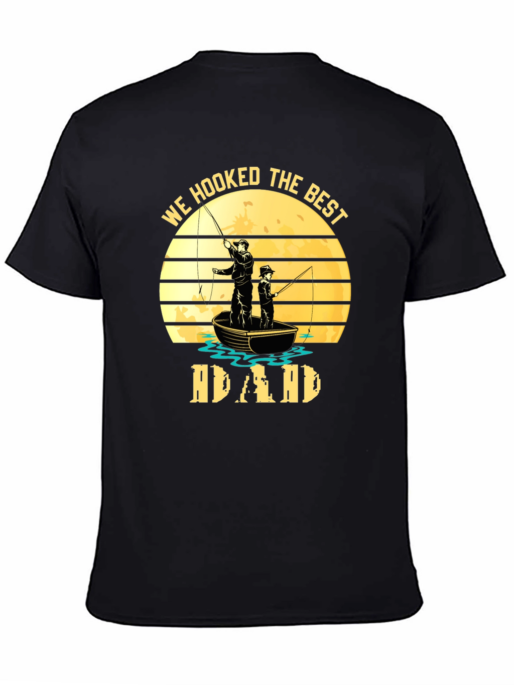 Best Dad Fishing T-Shirt Fathers Day