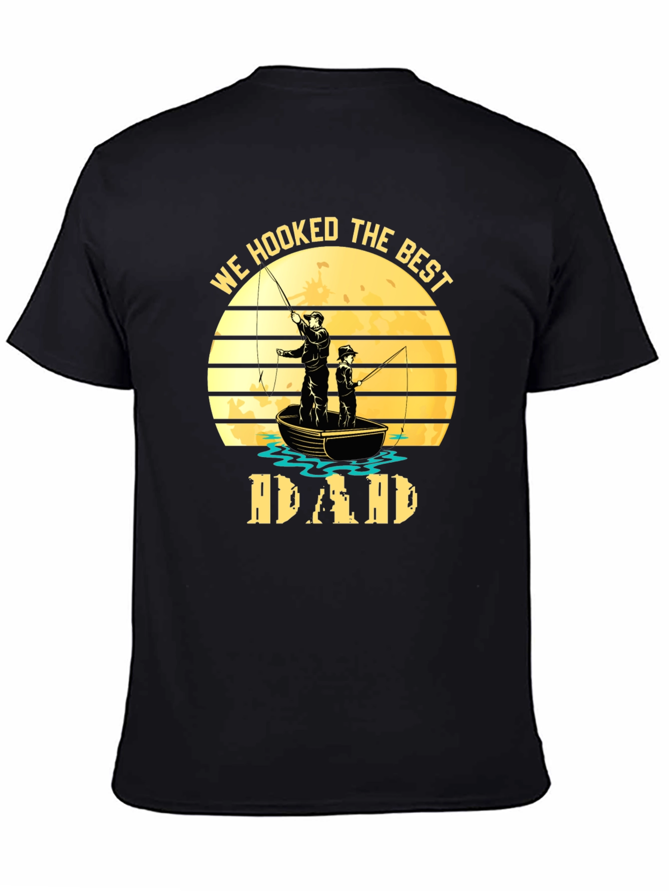Best Dad Fishing T-Shirt Fathers Day