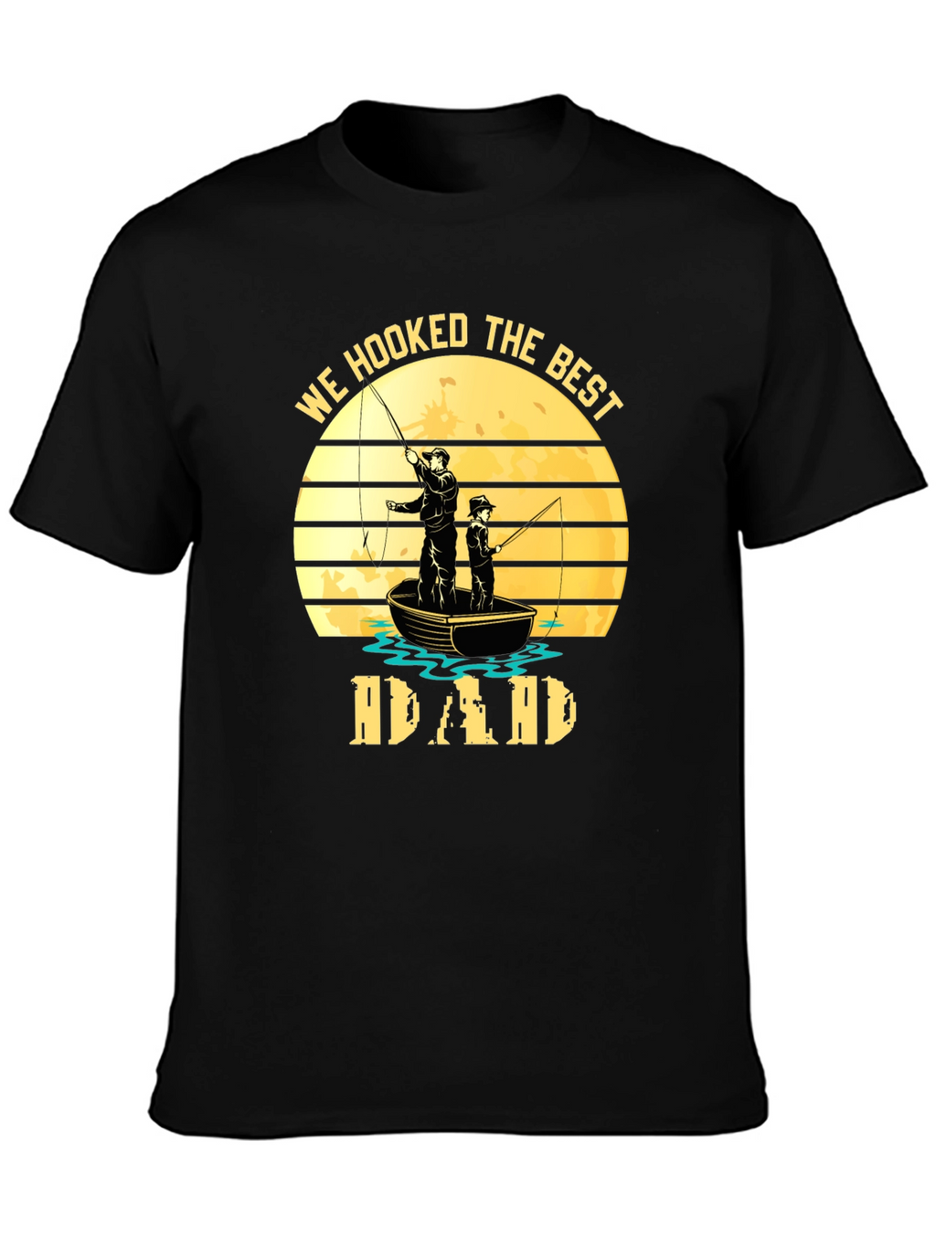 Best Dad Fishing T-Shirt Fathers Day