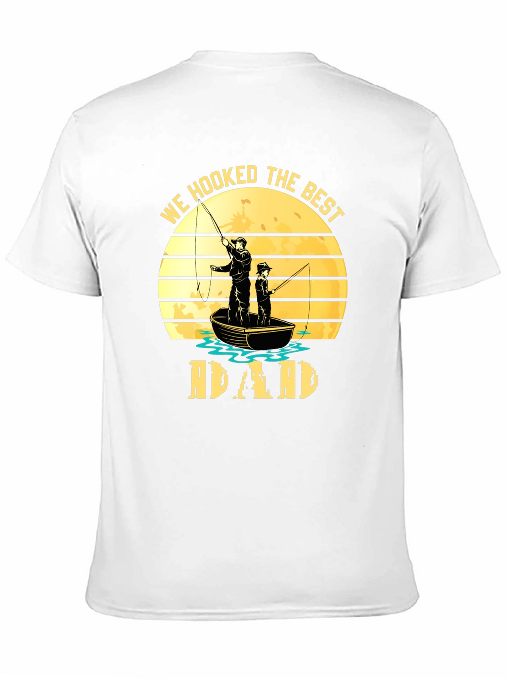 Best Dad Fishing T-Shirt Fathers Day