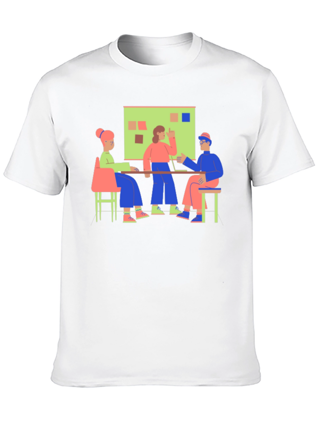 Meeting Graphic Tee - Black