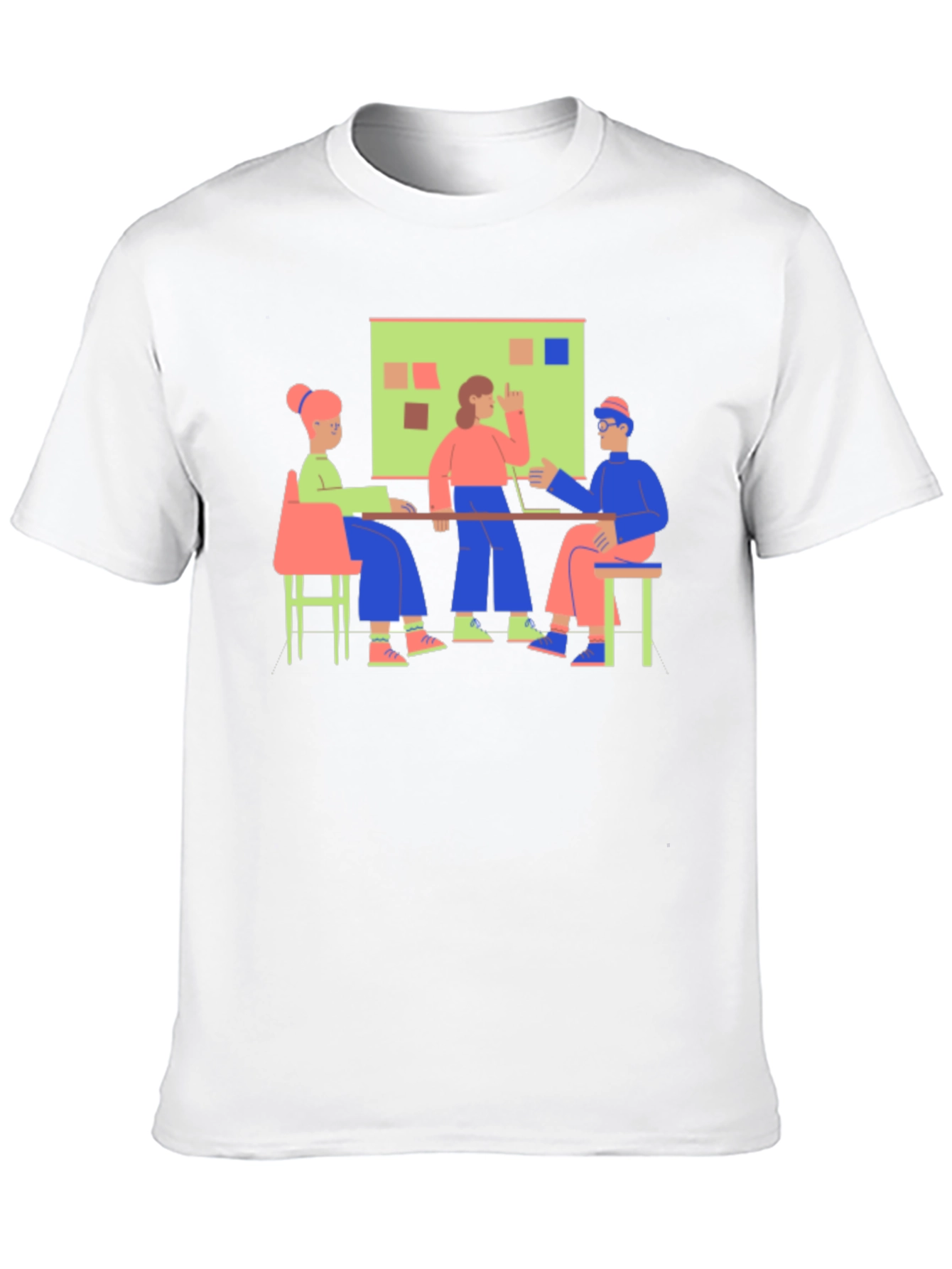 Meeting Graphic Tee - Black