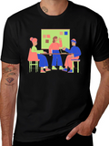 Meeting Graphic Tee - Black