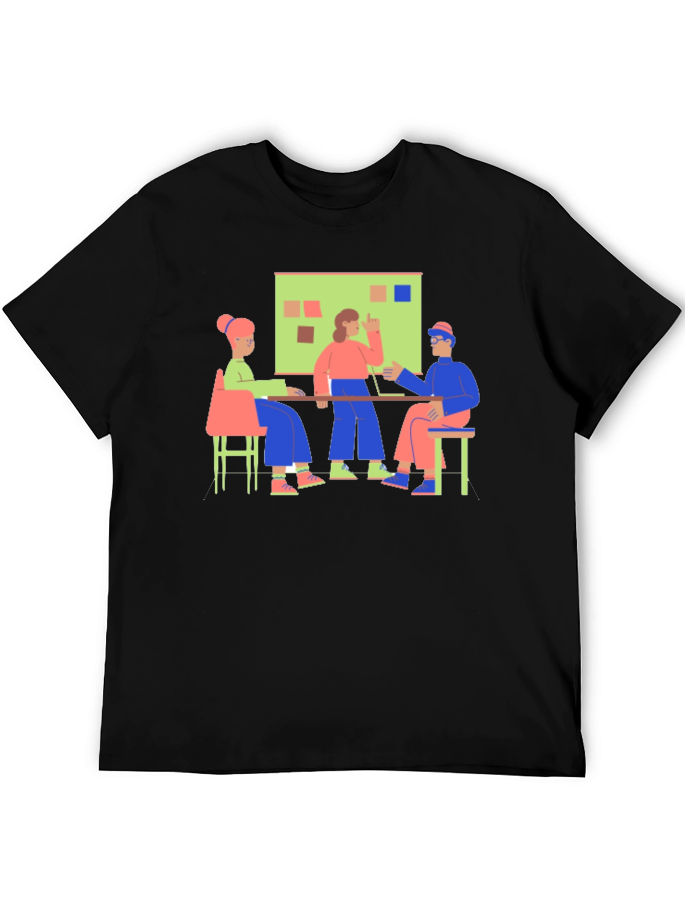Meeting Graphic Tee - Black