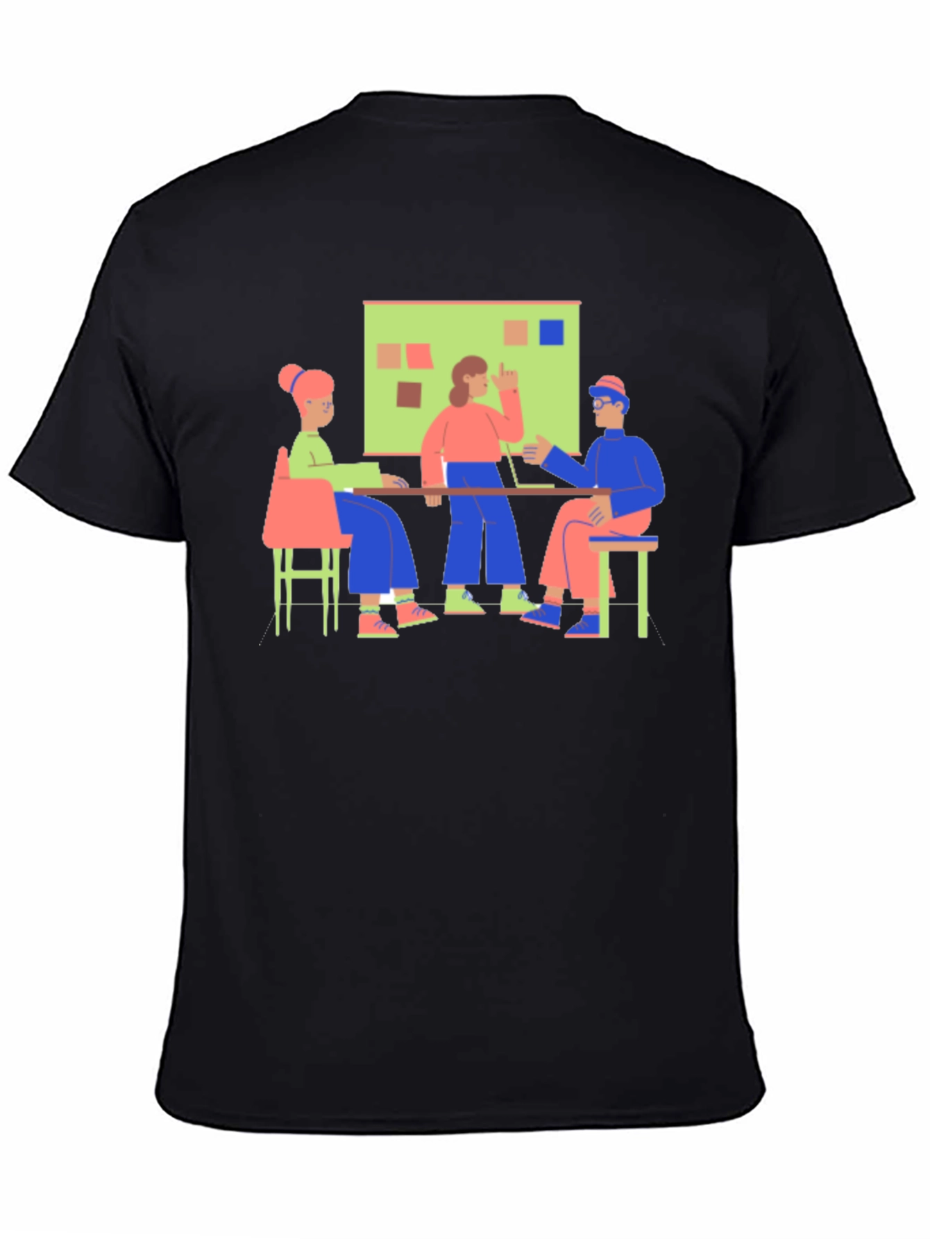 Meeting Graphic Tee - Black