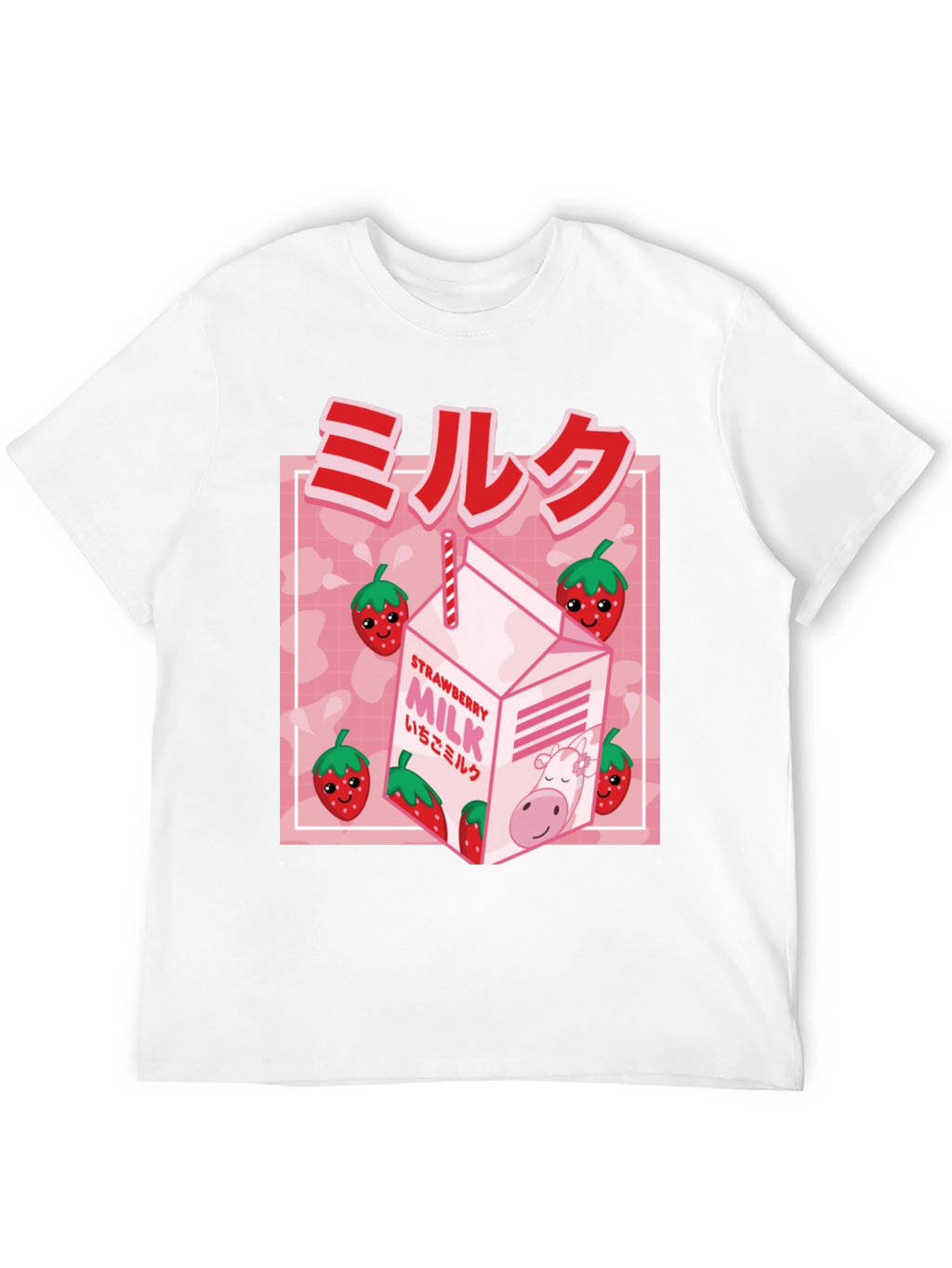 Strawberry Milk Graphic Tee