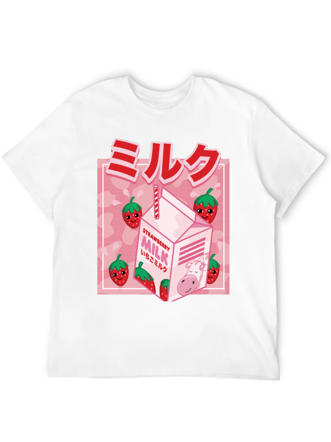 Strawberry Milk Graphic Tee