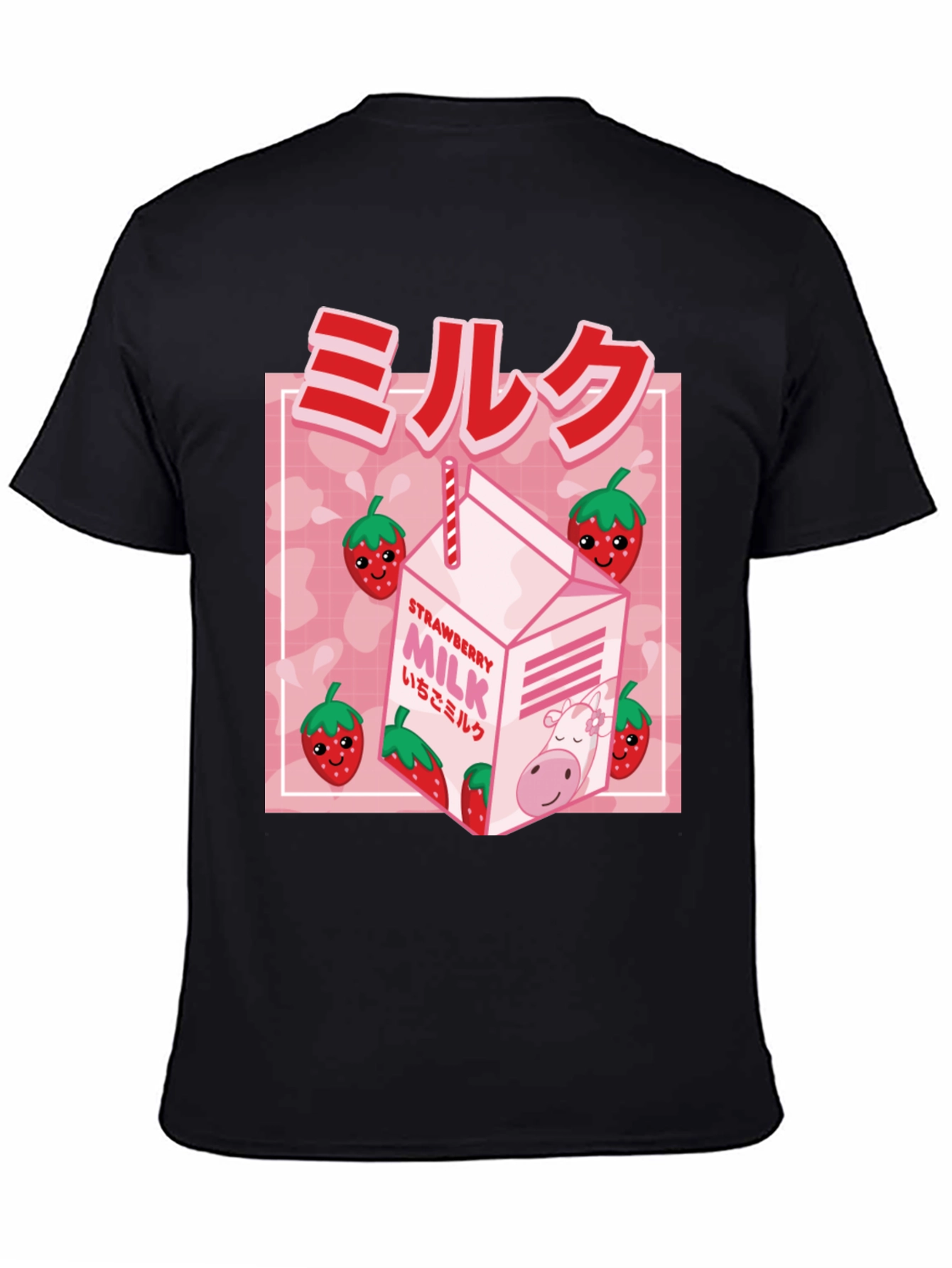 Strawberry Milk Graphic Tee