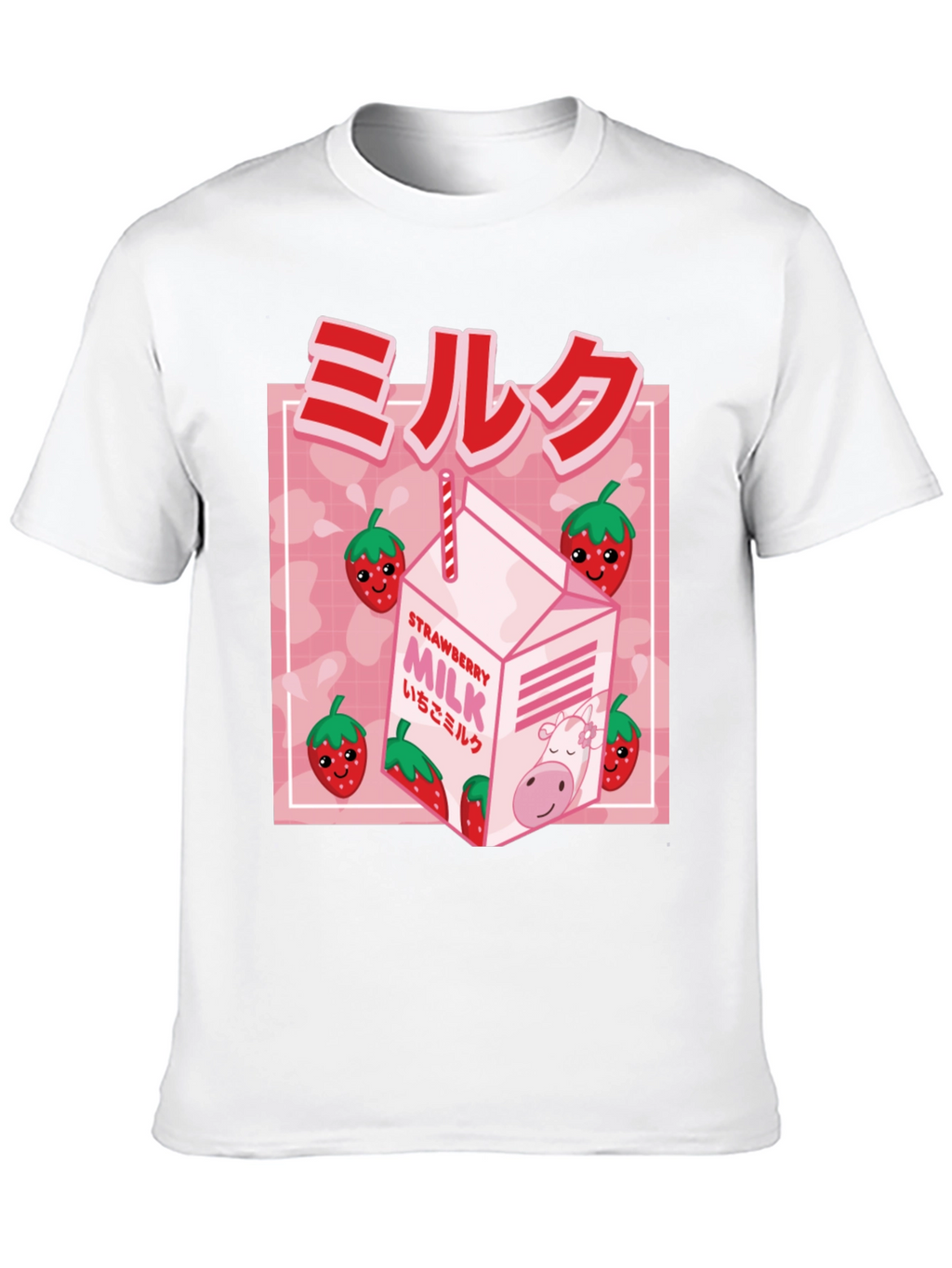 Strawberry Milk Graphic Tee