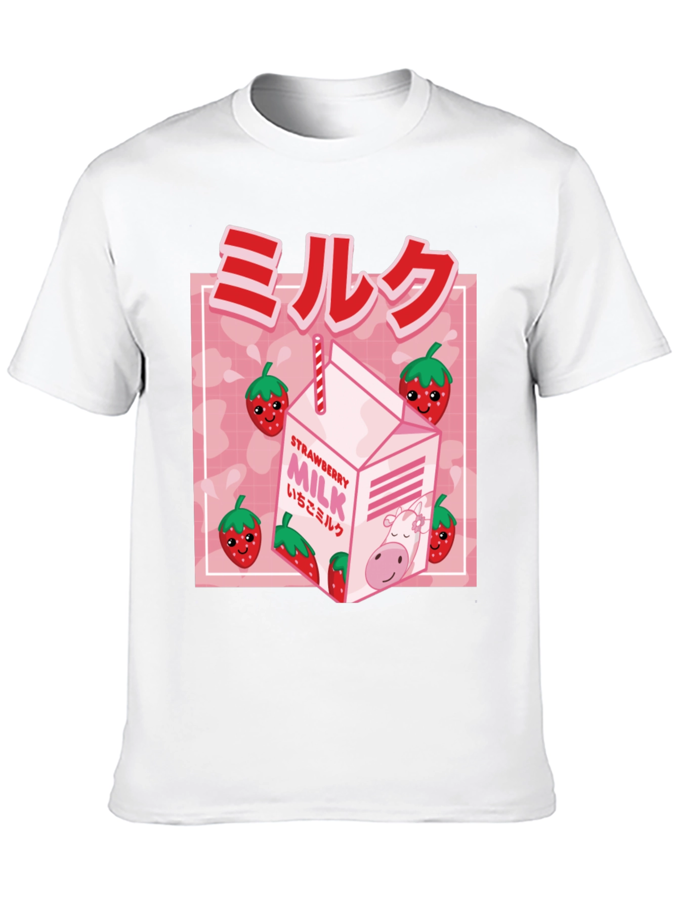 Strawberry Milk Graphic Tee