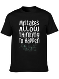 Mistakes Allow Thinking T-Shirt