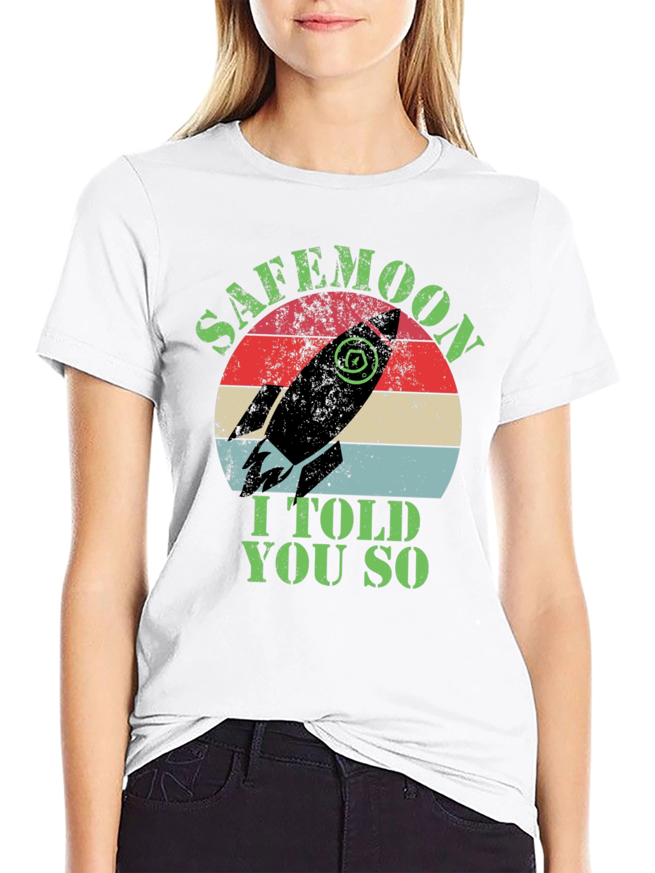 Safemoon I Told You So Black T-Shirt
