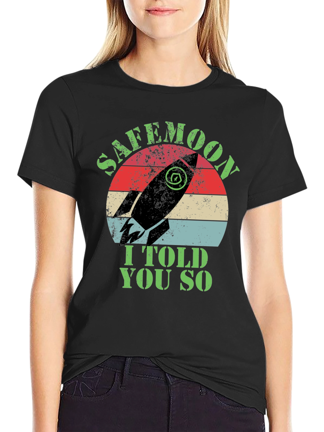Safemoon I Told You So Black T-Shirt