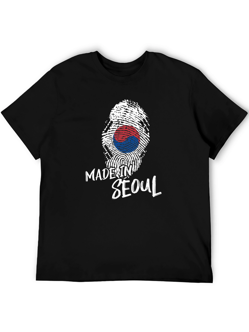 Made in Seoul Fingerprint Flag Graphic Tee