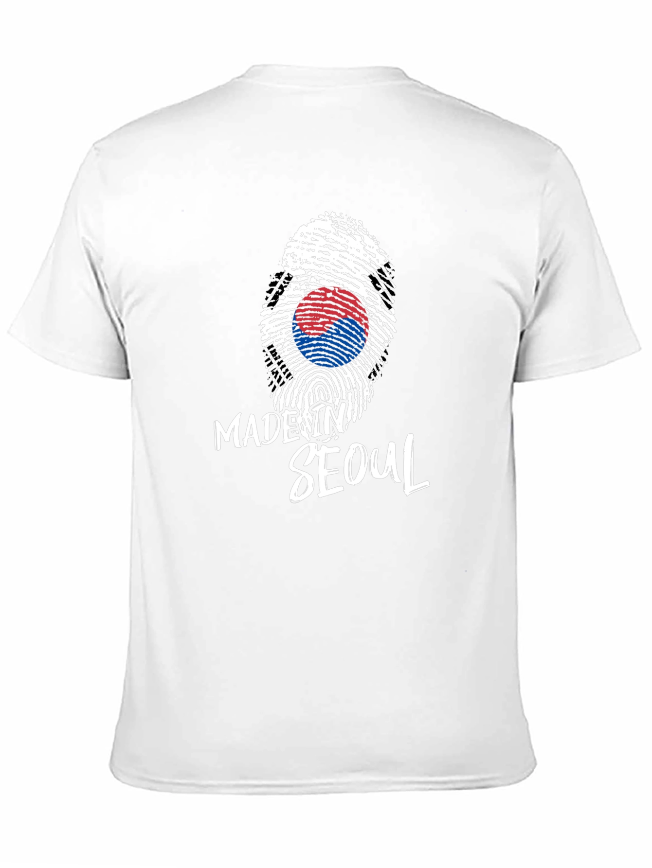 Made in Seoul Fingerprint Flag Graphic Tee