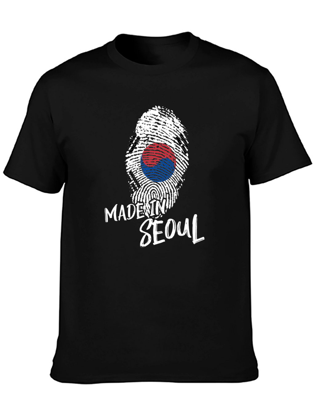 Made in Seoul Fingerprint Flag Graphic Tee
