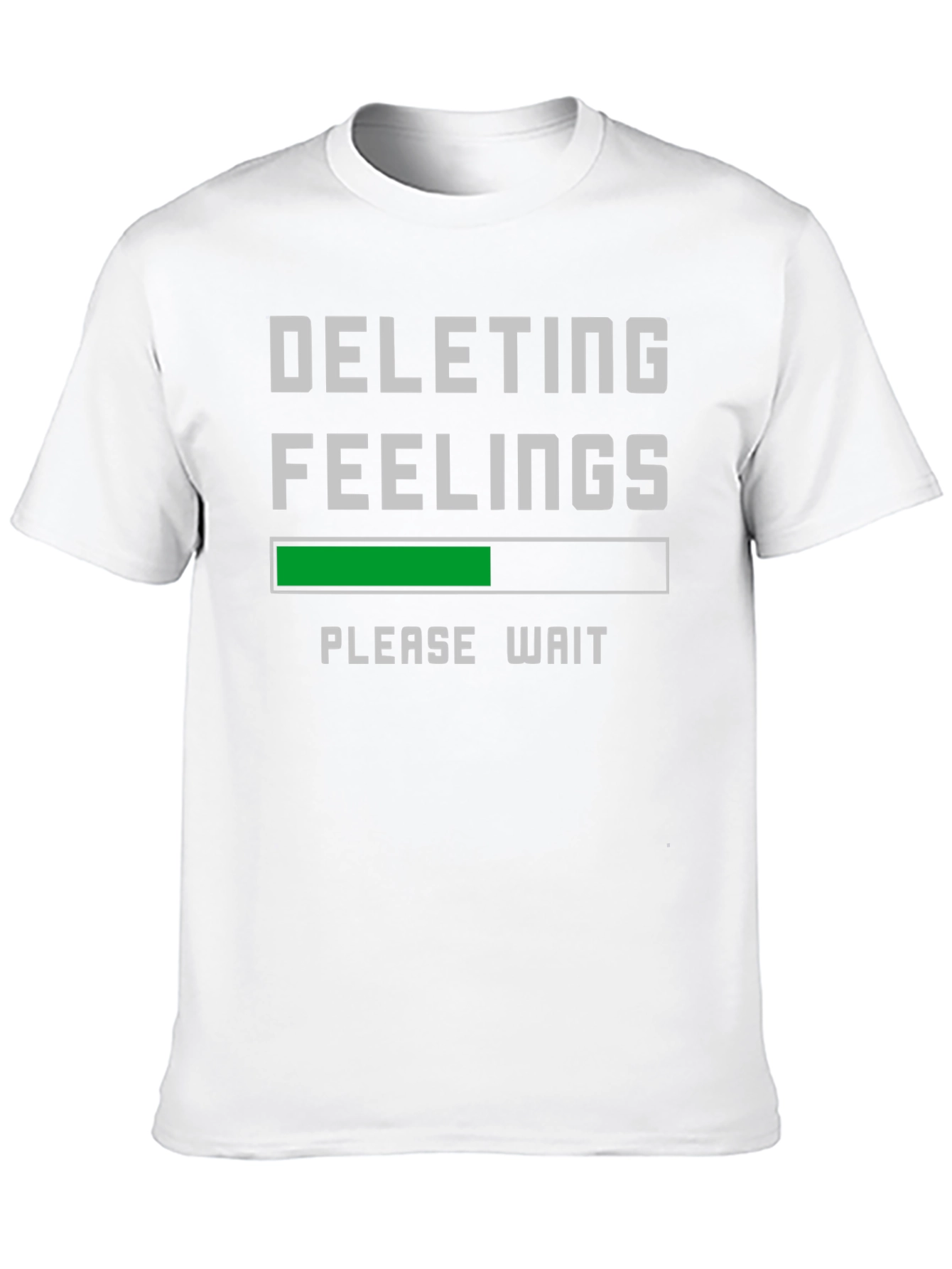 Deleting Feelings T-Shirt - Funny Sarcastic Graphic Tee