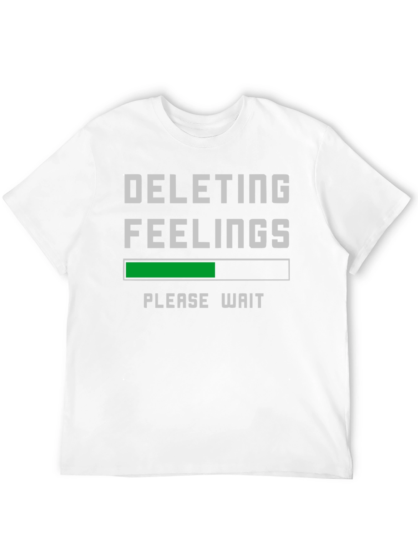 Deleting Feelings T-Shirt - Funny Sarcastic Graphic Tee
