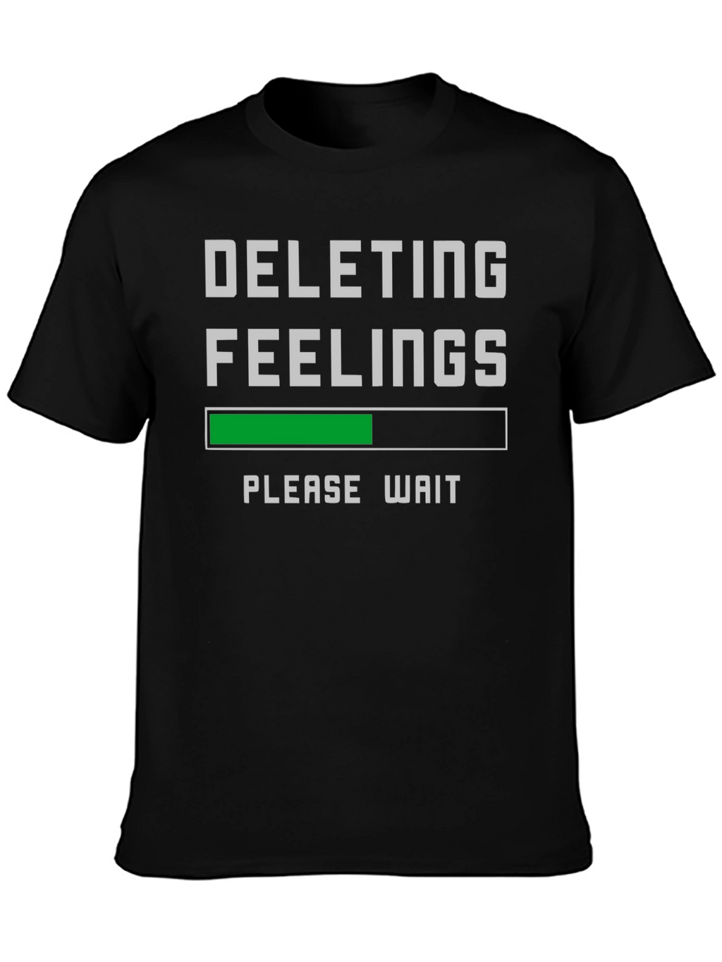 Deleting Feelings T-Shirt - Funny Sarcastic Graphic Tee