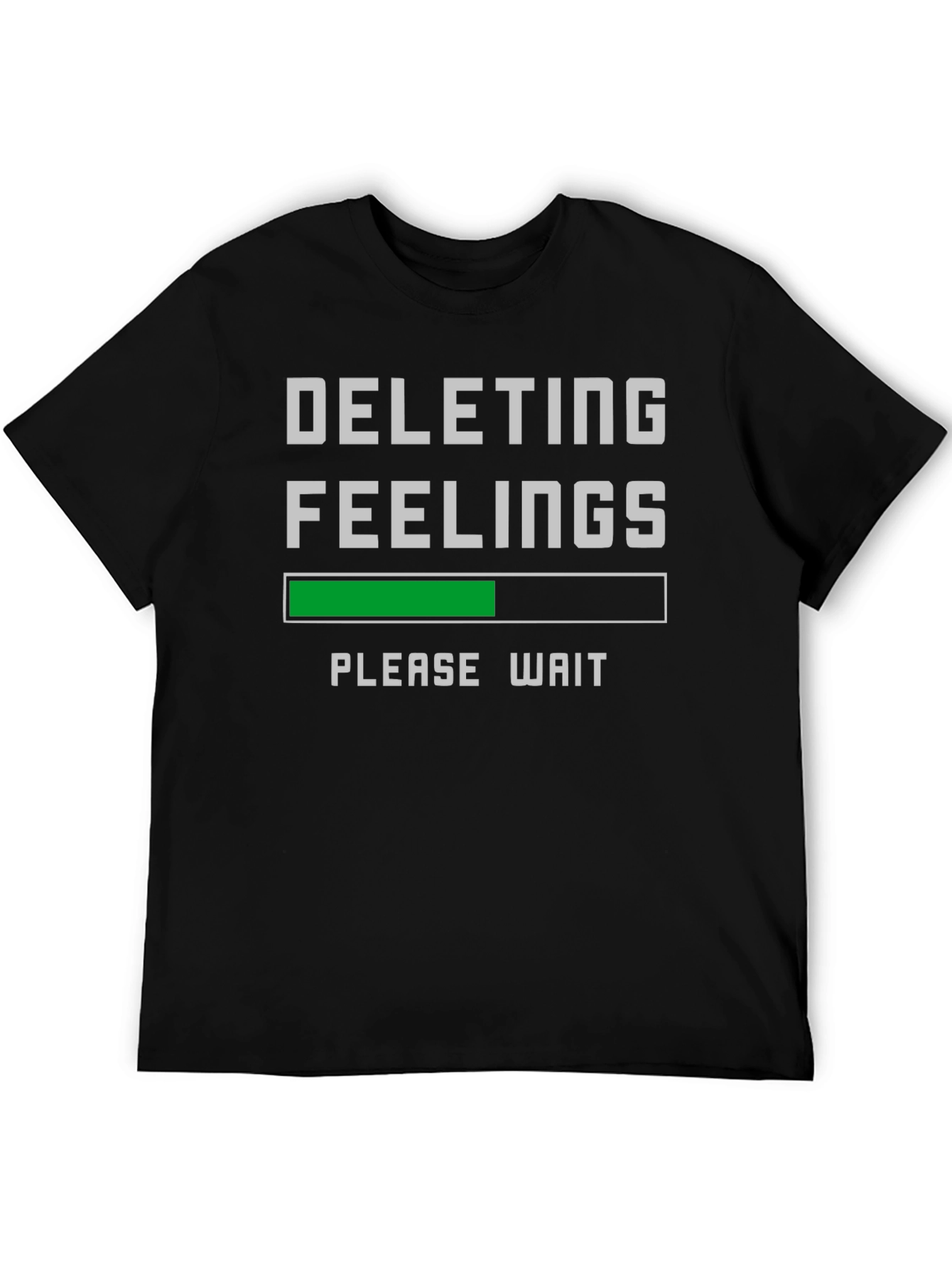 Deleting Feelings T-Shirt - Funny Sarcastic Graphic Tee