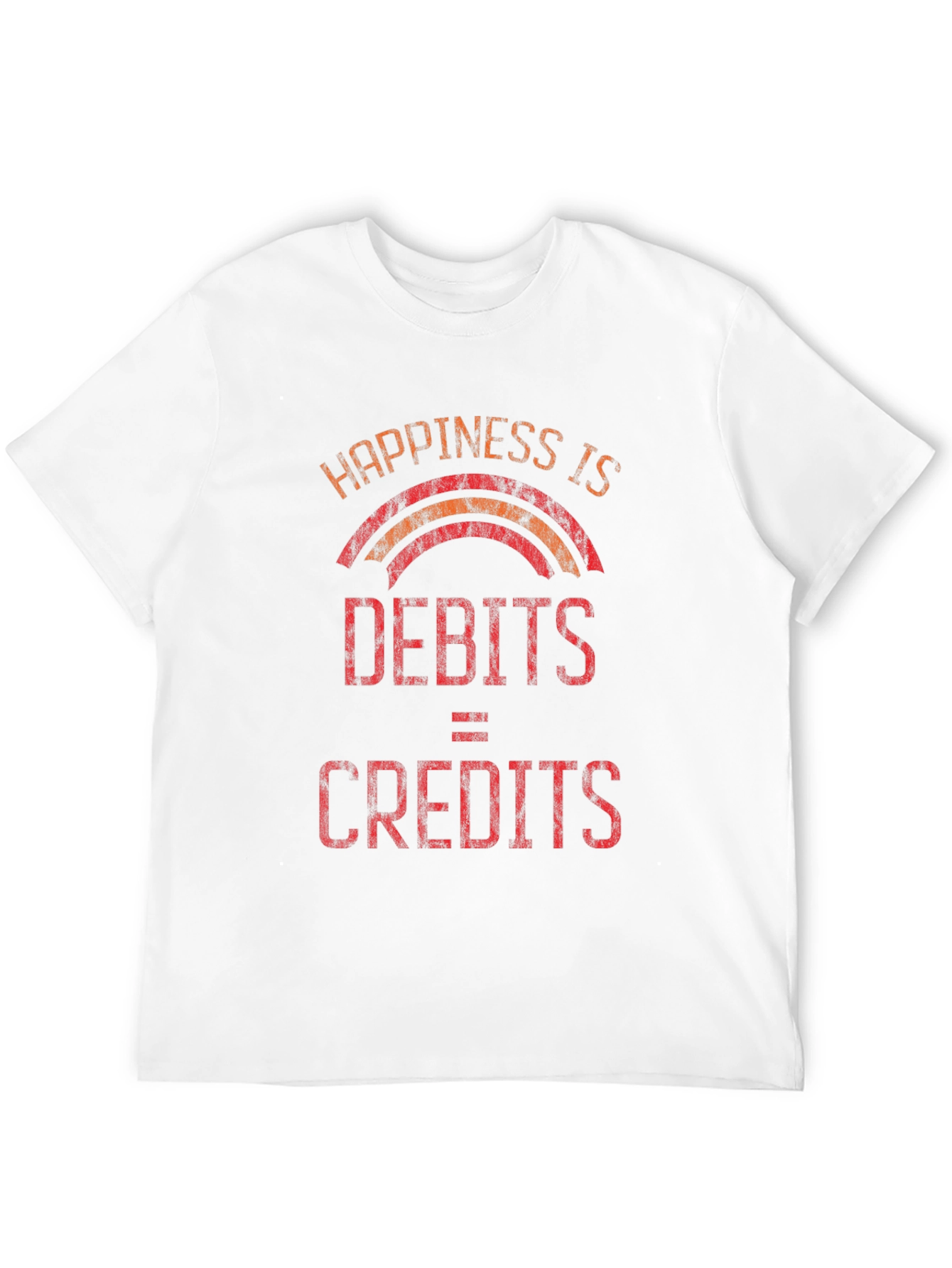 Happiness is Debits and Credits Graphic T-Shirt