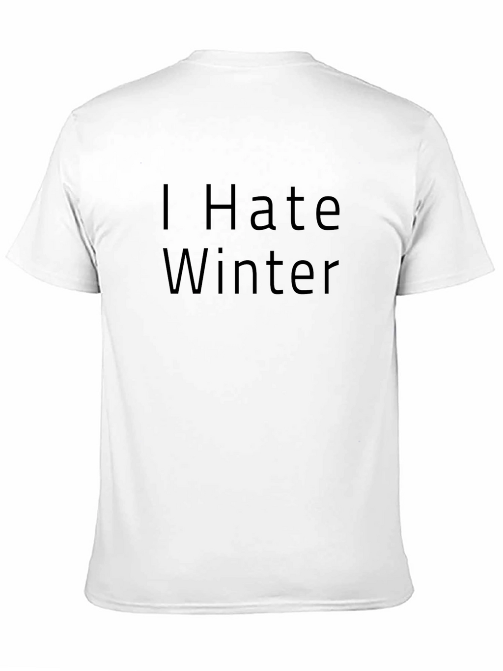 I Hate Winter T-Shirt