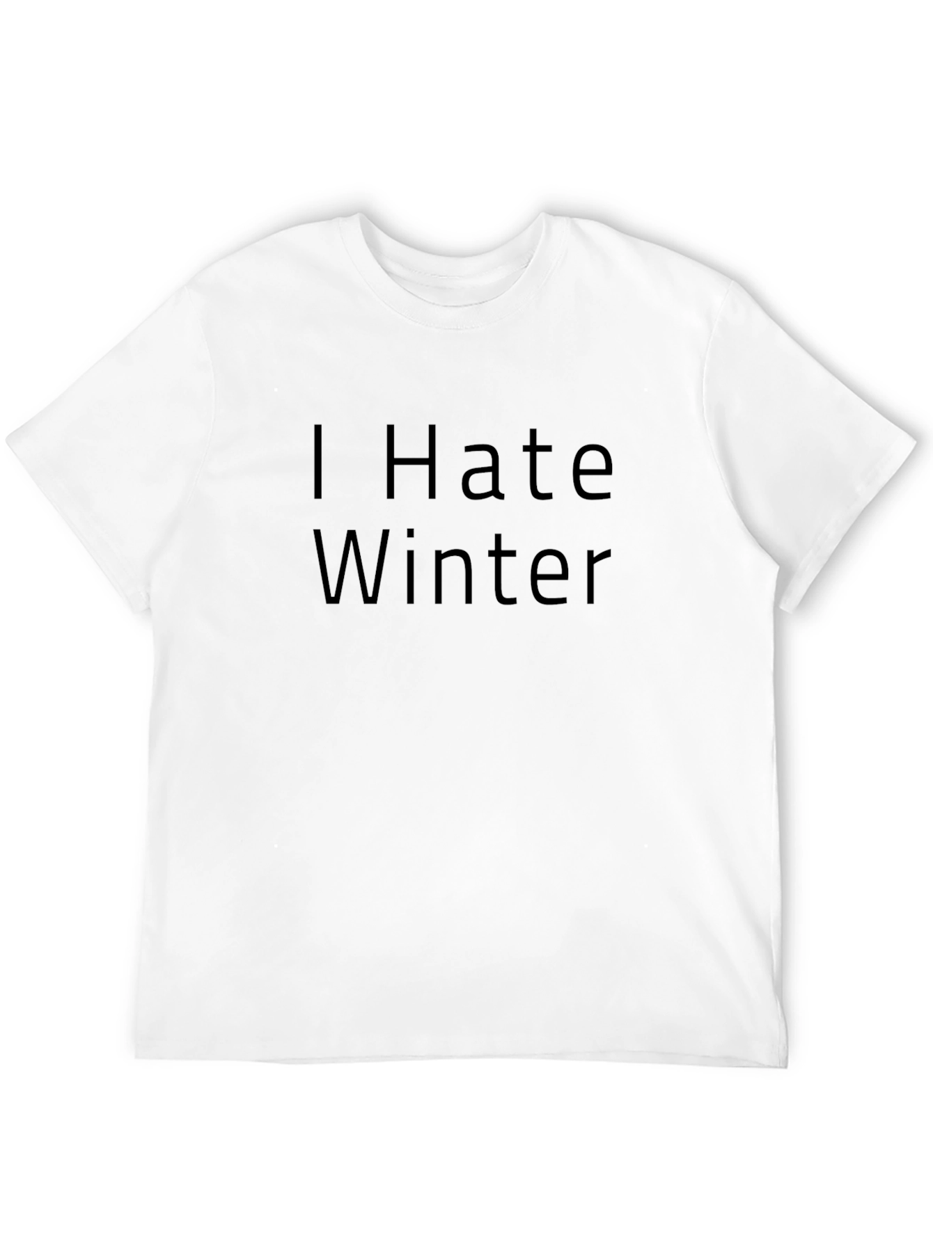 I Hate Winter T-Shirt