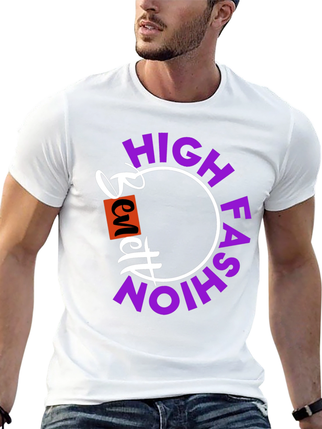 High Fashion Graphic Tee - Bennett
