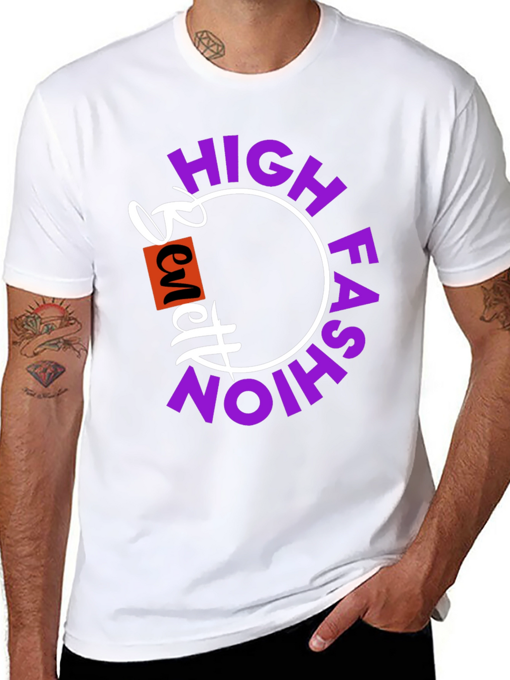 High Fashion Graphic Tee - Bennett