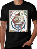 Skull Sundae Graphic Tee - Death Tarot T-Shirt