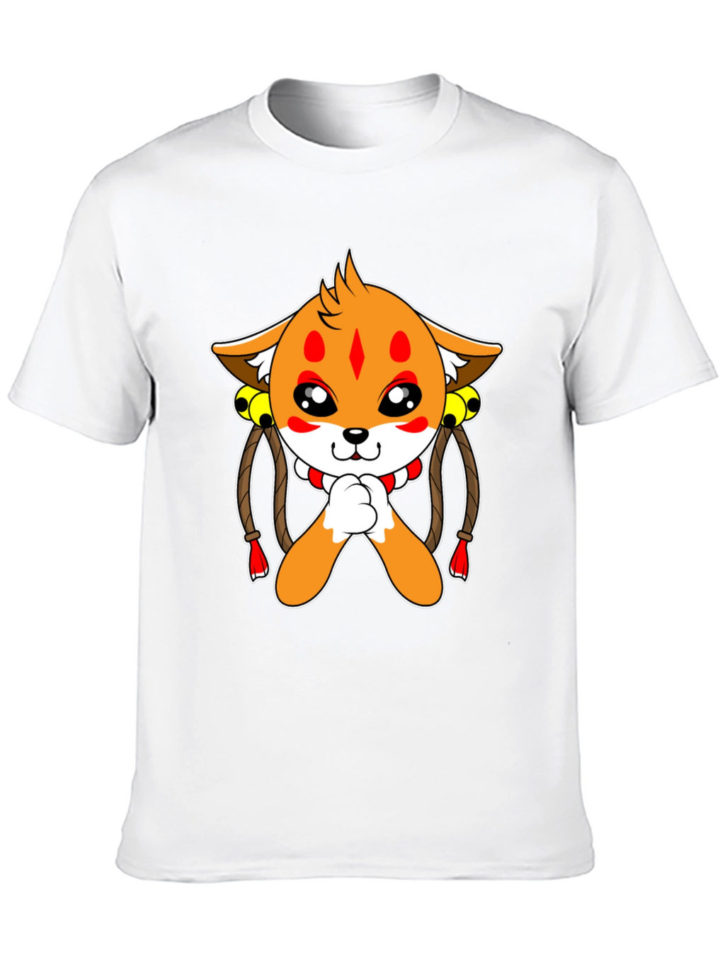 Cute Cartoon Fox T-Shirt - Unique Graphic Tee