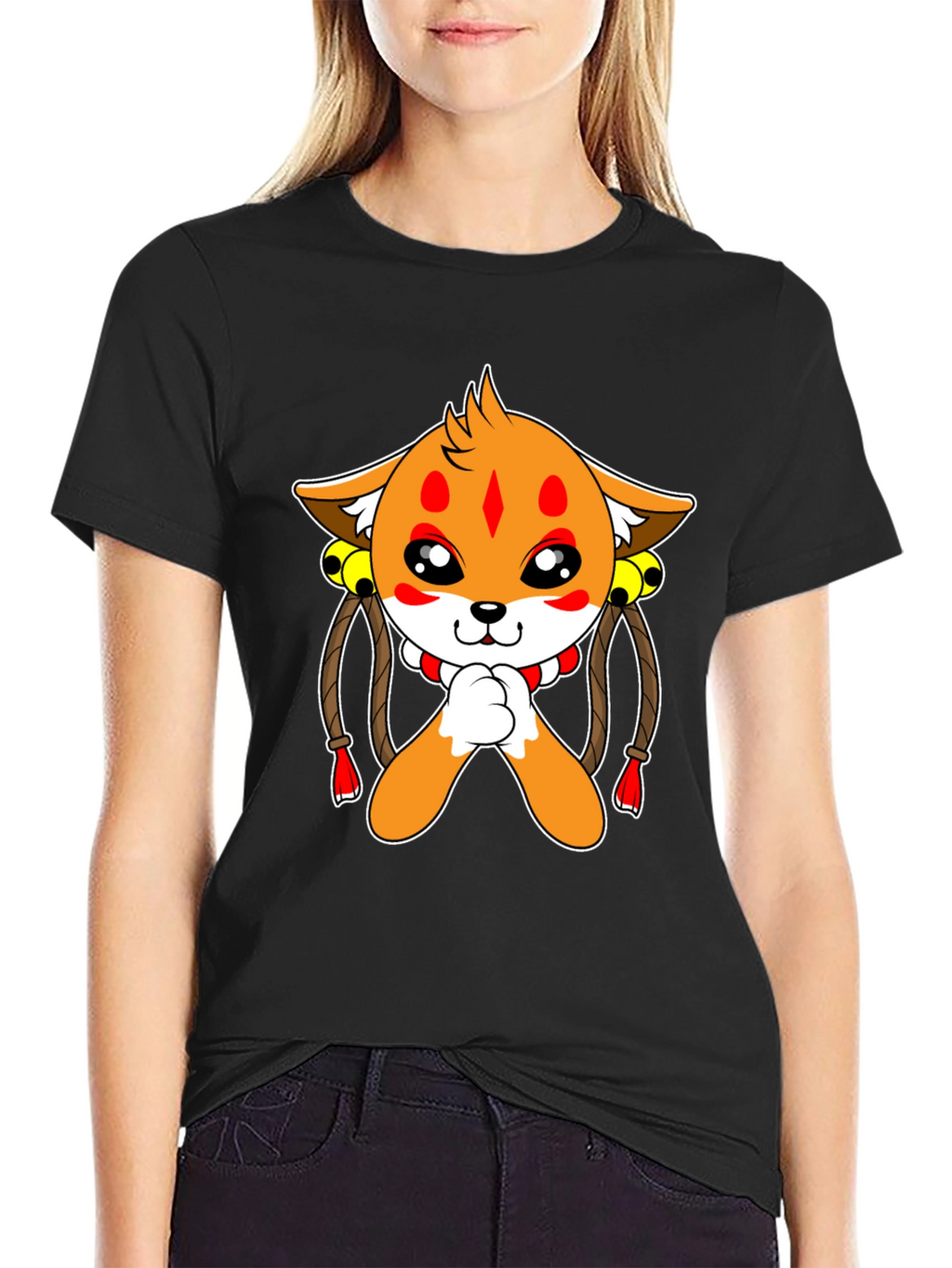 Cute Cartoon Fox T-Shirt - Unique Graphic Tee