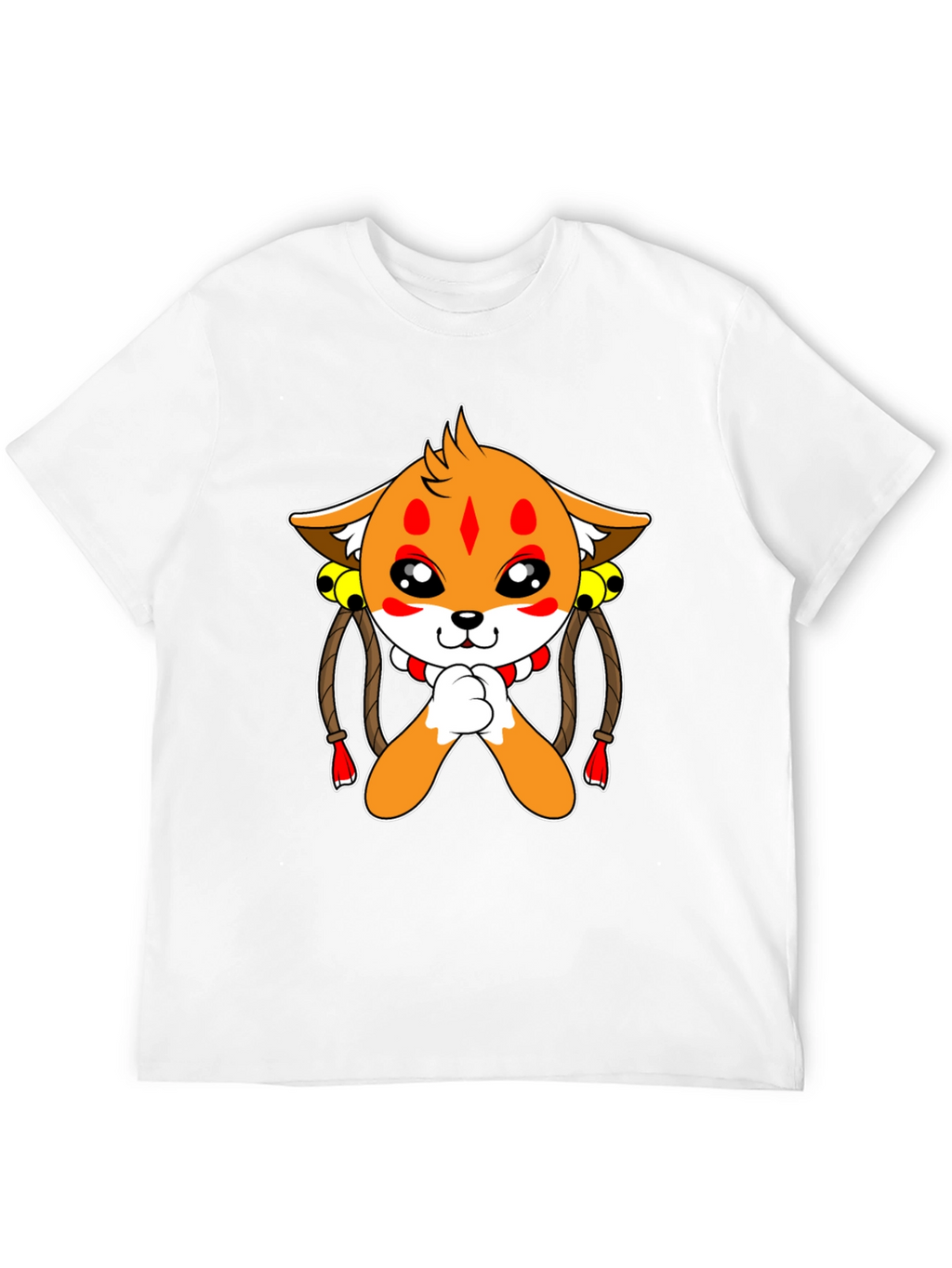 Cute Cartoon Fox T-Shirt - Unique Graphic Tee