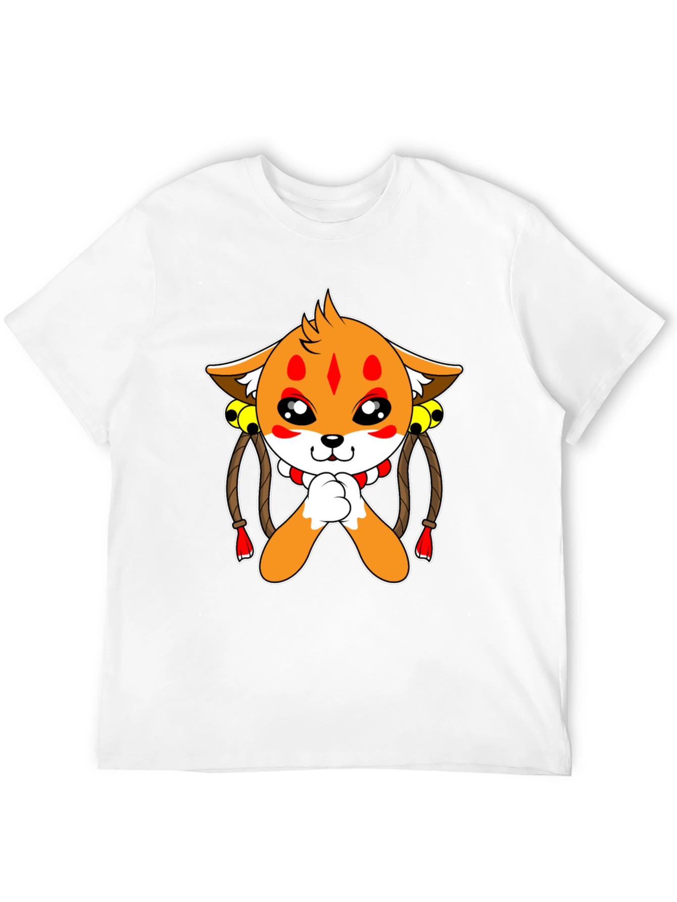 Cute Cartoon Fox T-Shirt - Unique Graphic Tee