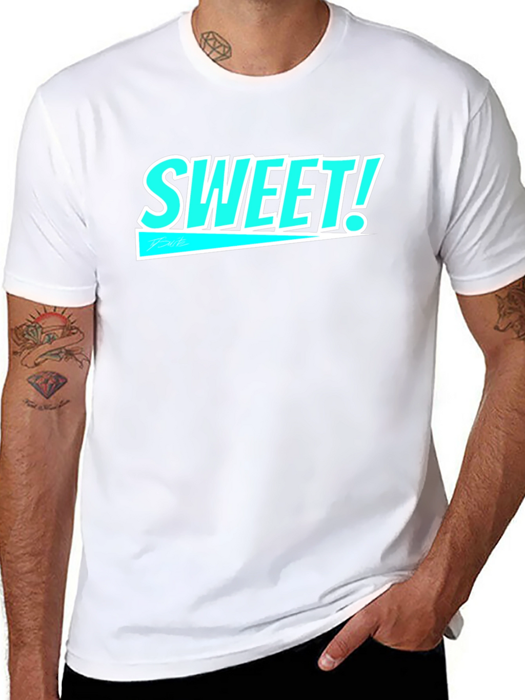Sweet! Graphic Black T-Shirt
