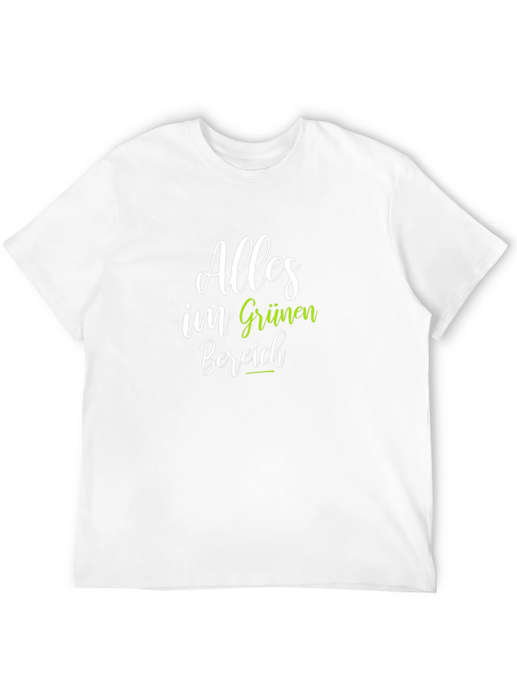 Alles im Grünen Bereich Black T-Shirt