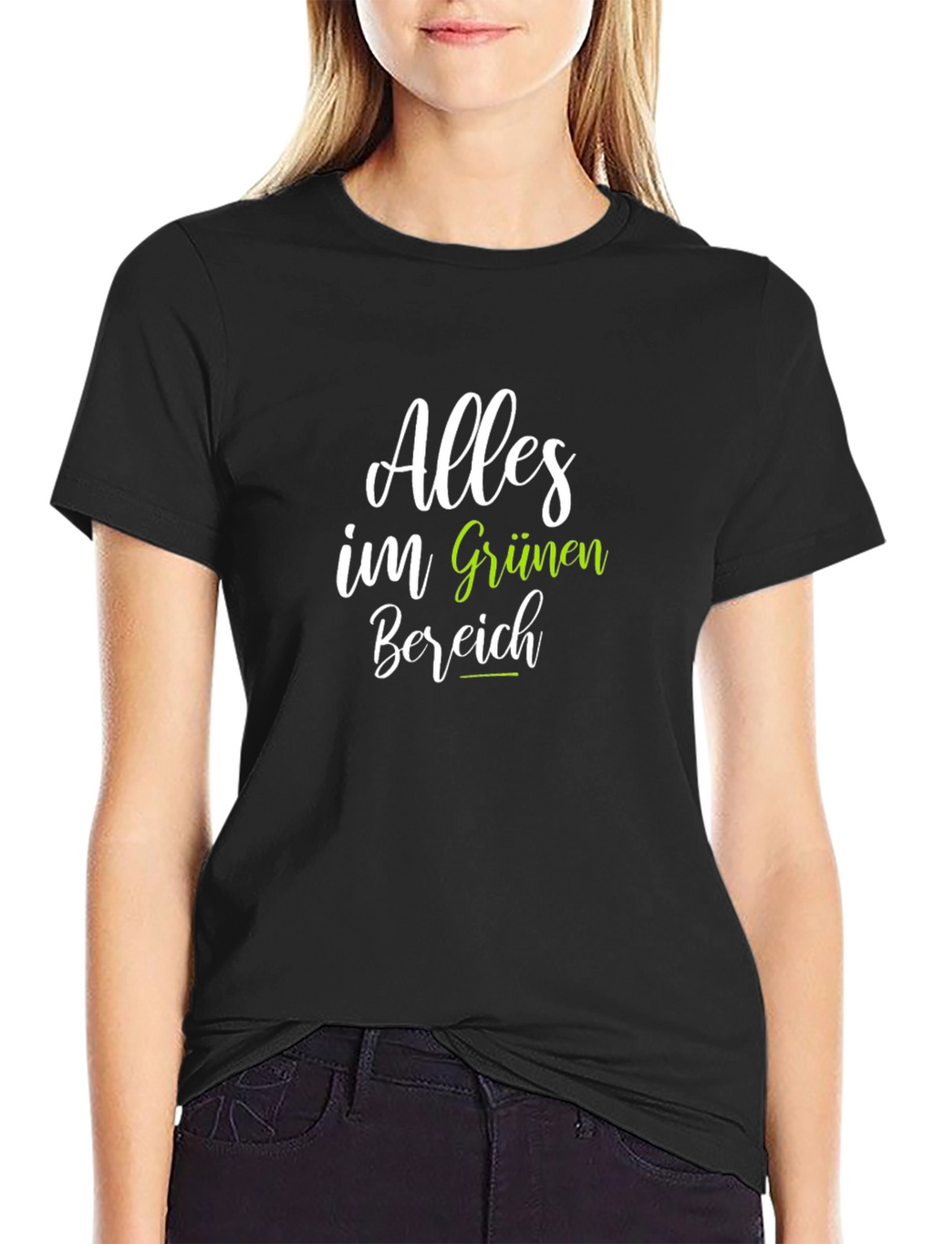 Alles im Grünen Bereich Black T-Shirt