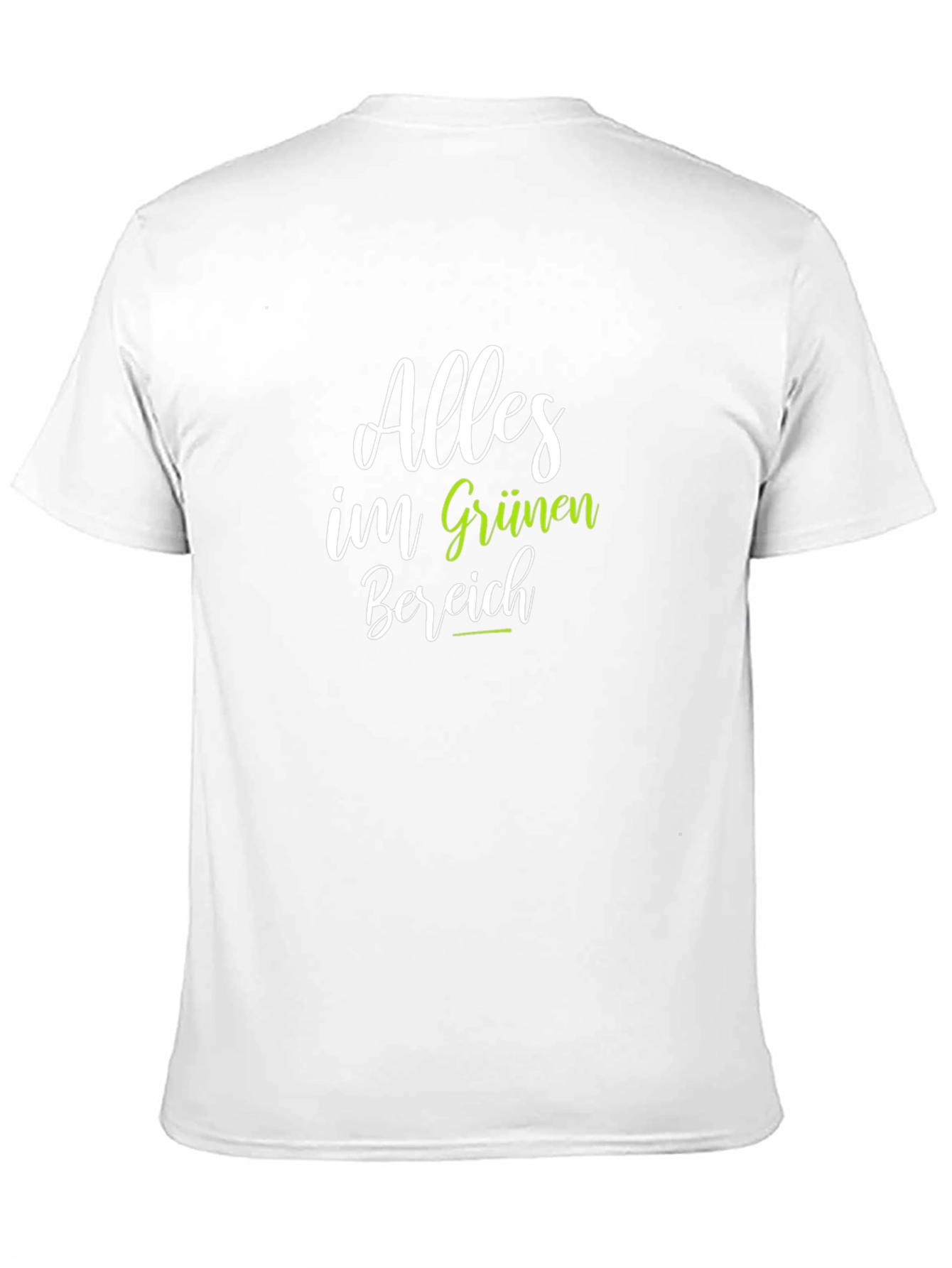 Alles im Grünen Bereich Black T-Shirt