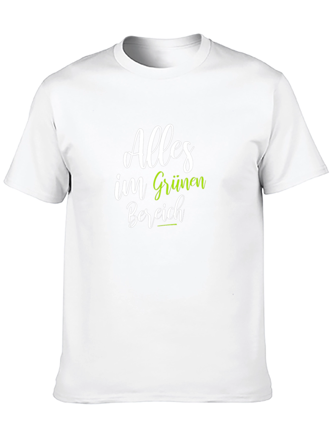 Alles im Grünen Bereich Black T-Shirt