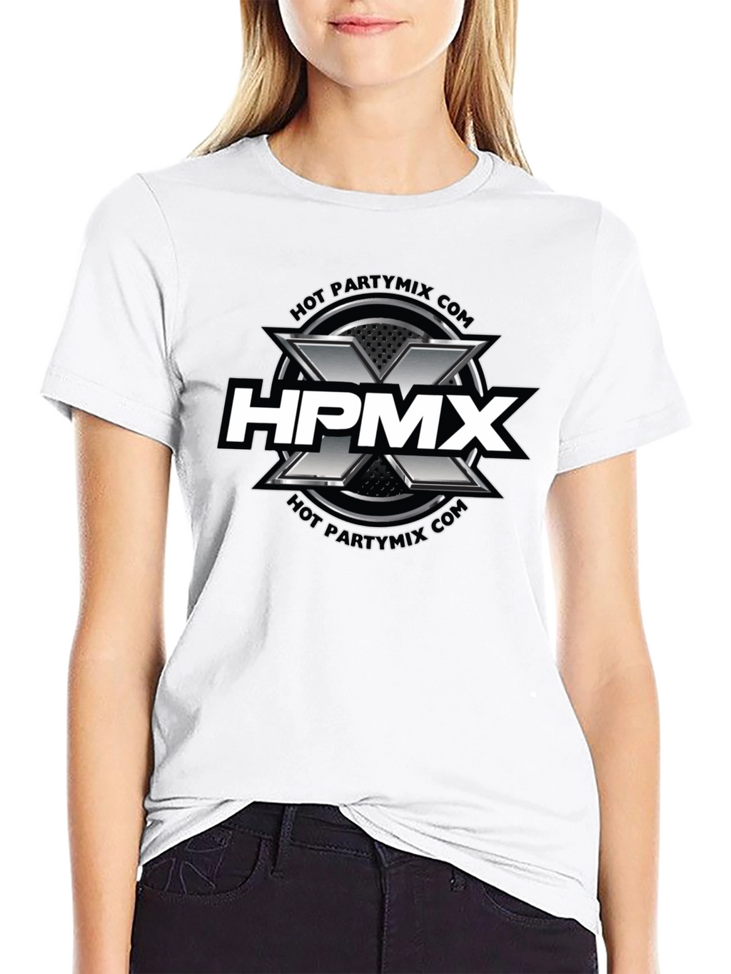 HPMX Hot Party Mix Black Graphic Tee