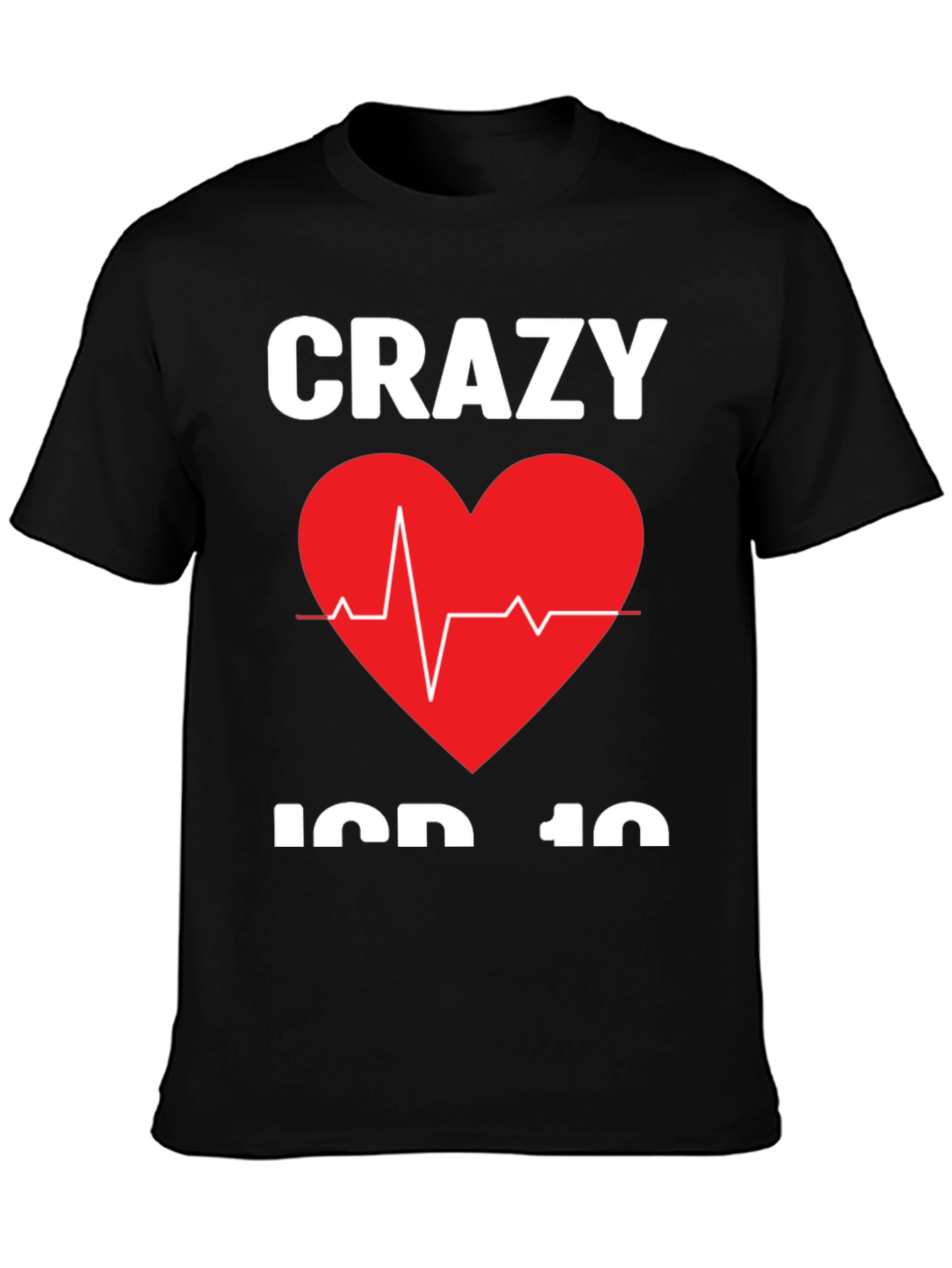 Crazy ICD-10 Heartbeat T-Shirt