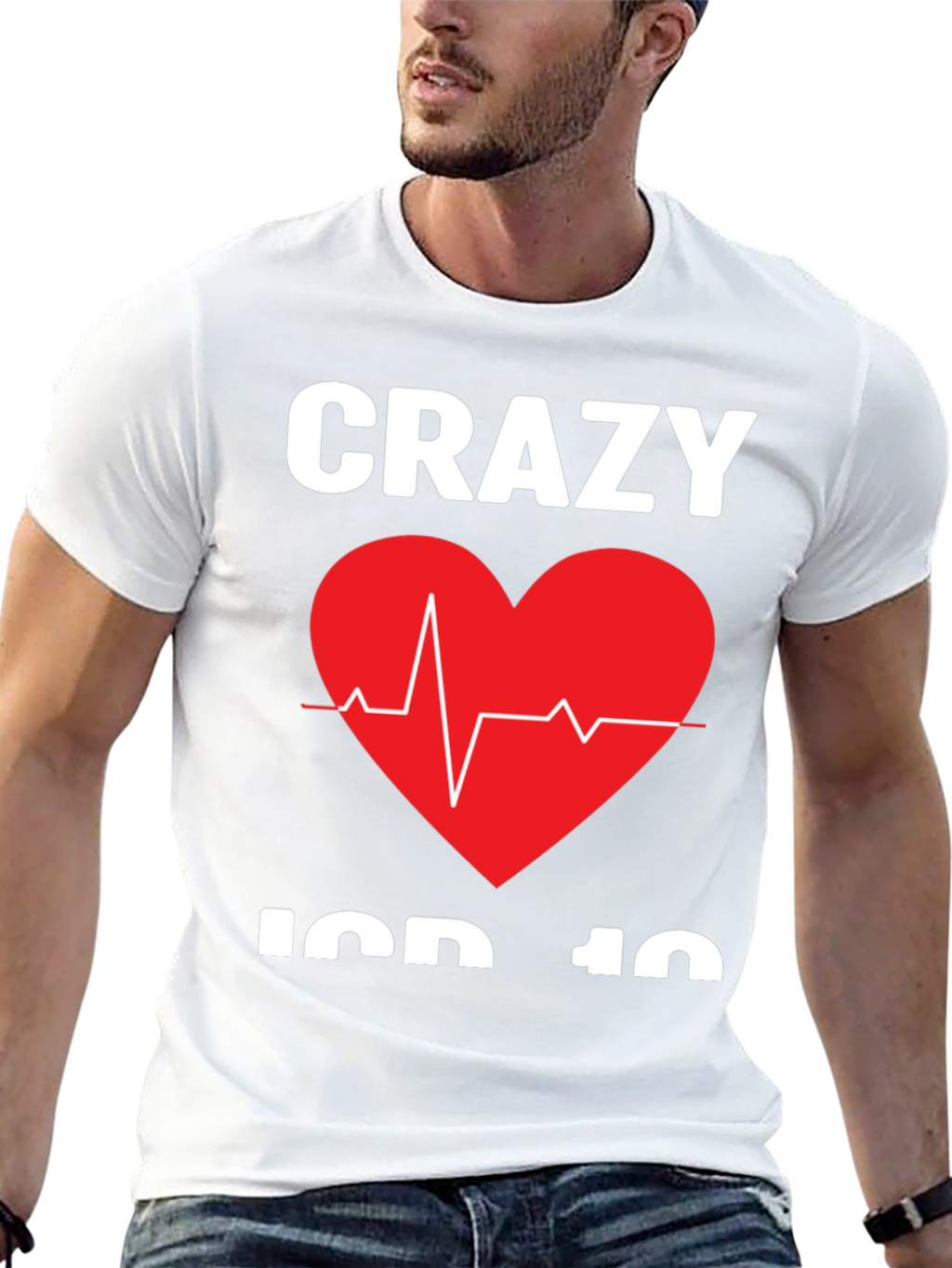 Crazy ICD-10 Heartbeat T-Shirt