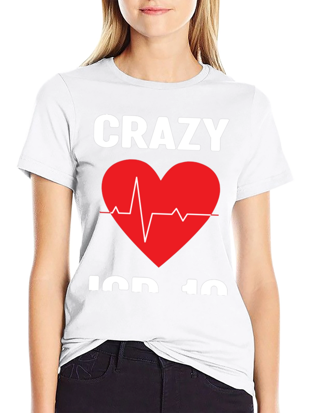 Crazy ICD-10 Heartbeat T-Shirt